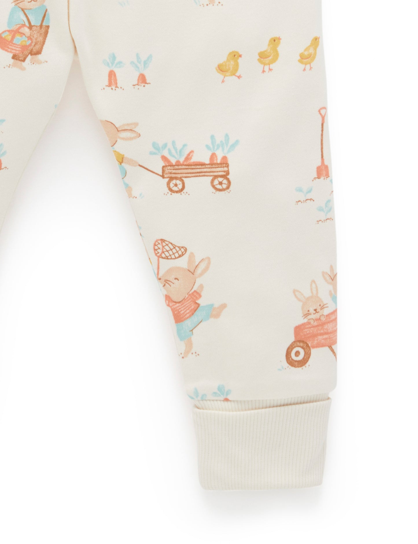 Garden Bunnies Long Sleeve Printed PJ Set