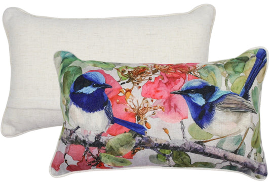 Just Wren It Rectangle Cushion (30x50cm)