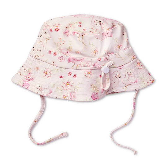 Flamingos Swim Hat