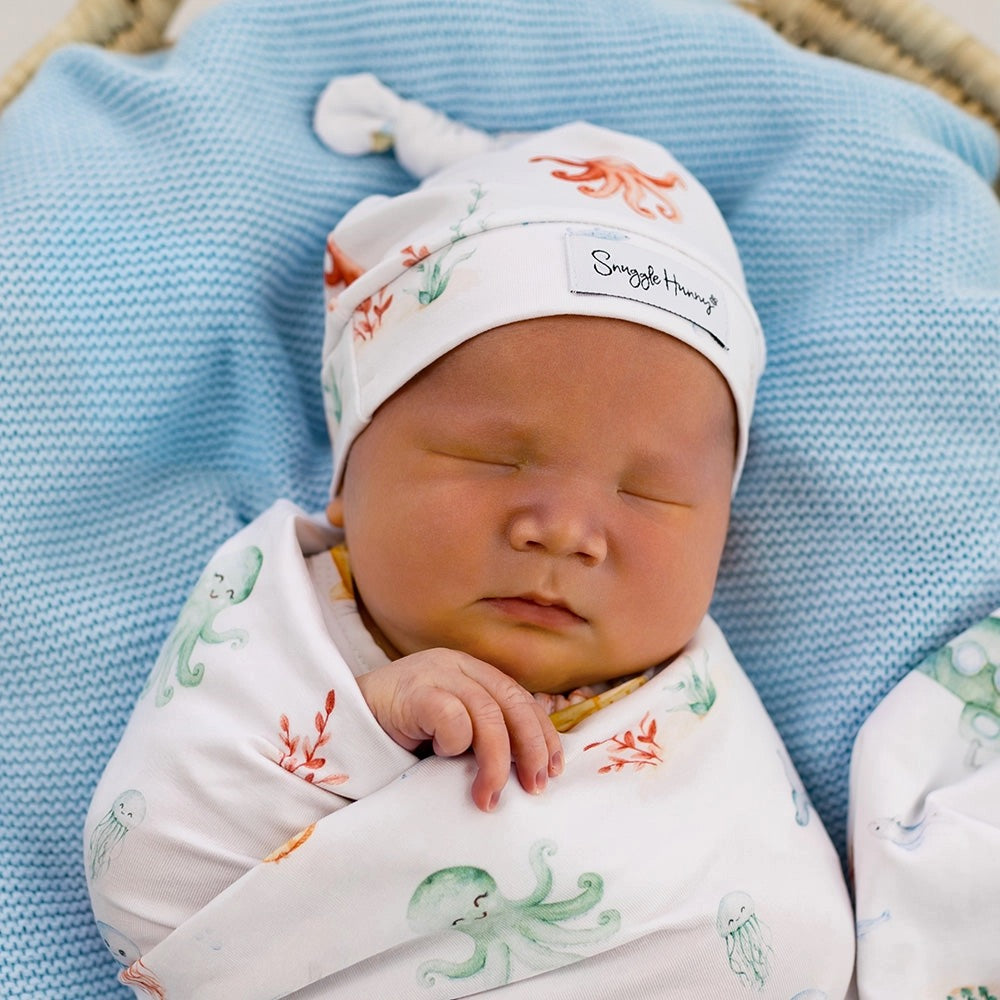 Little Subs Organic Knotted Beanie