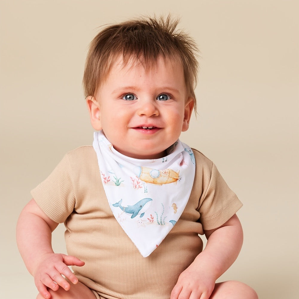 Little Subs Organic Dribble Bib