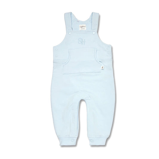 Baby Blue Organic Joey Overalls