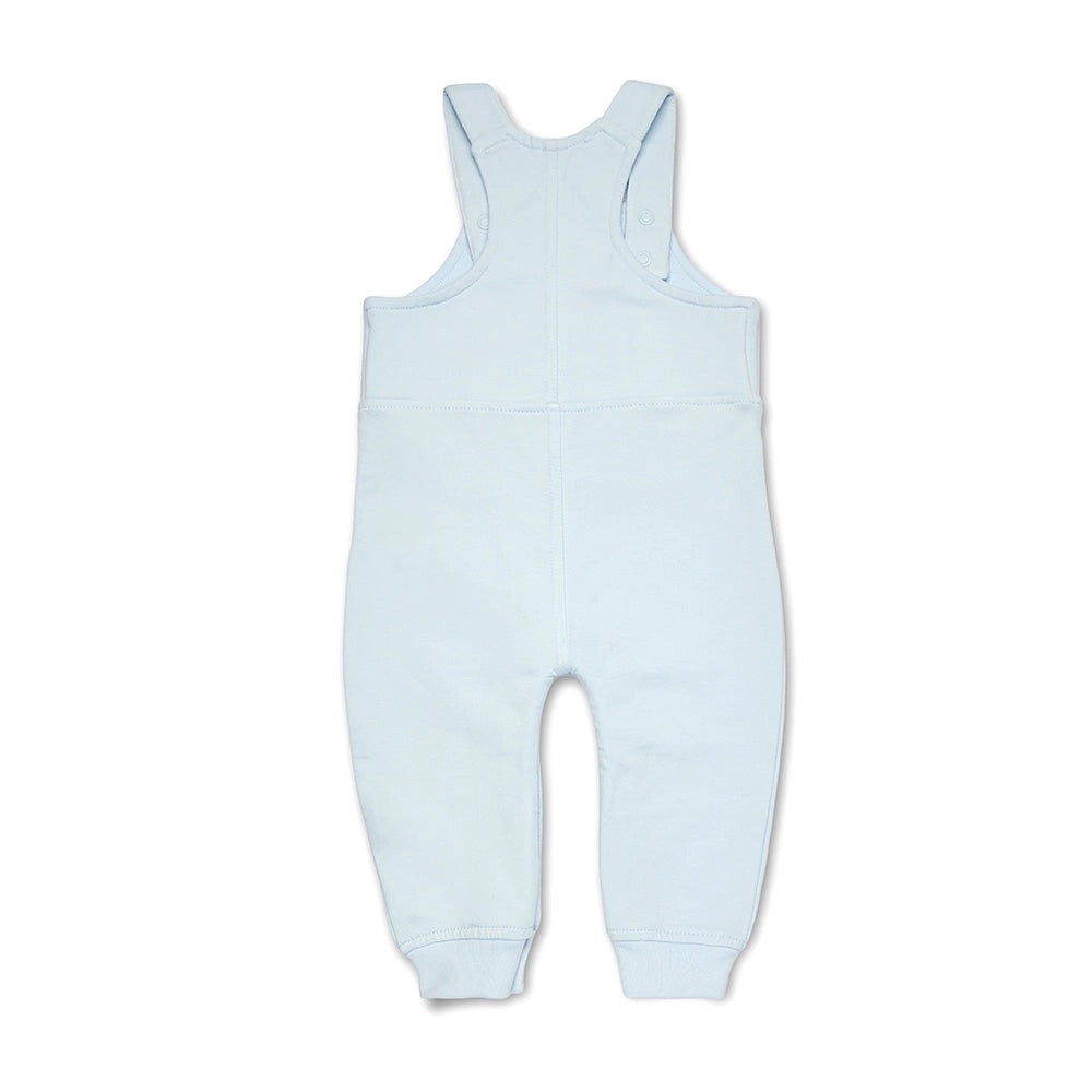 Baby Blue Organic Joey Overalls