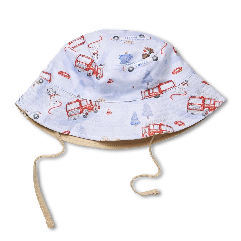 To The Rescue Reversible Cotton Bucket Hat