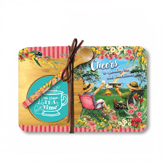 Bamboo Tea Time Tray - Grey Nomads