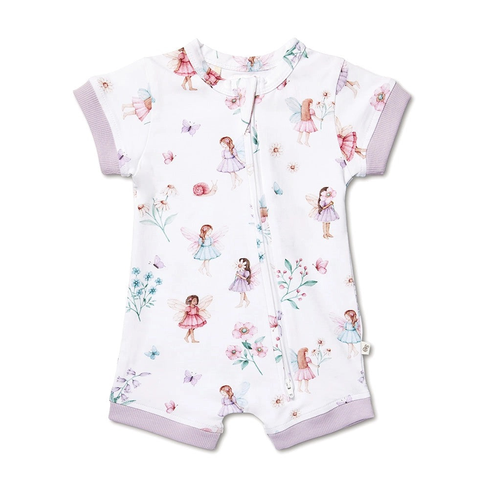 Fairy Garden Organic Snuggle Shortie
