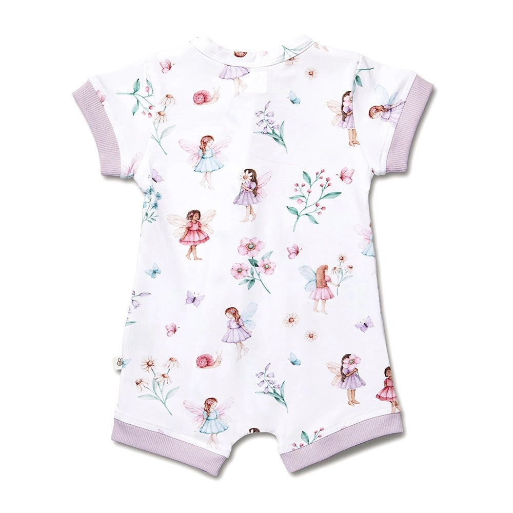 Fairy Garden Organic Snuggle Shortie