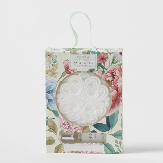 Amorette Scented Ceramic Disc (Gardenia)
