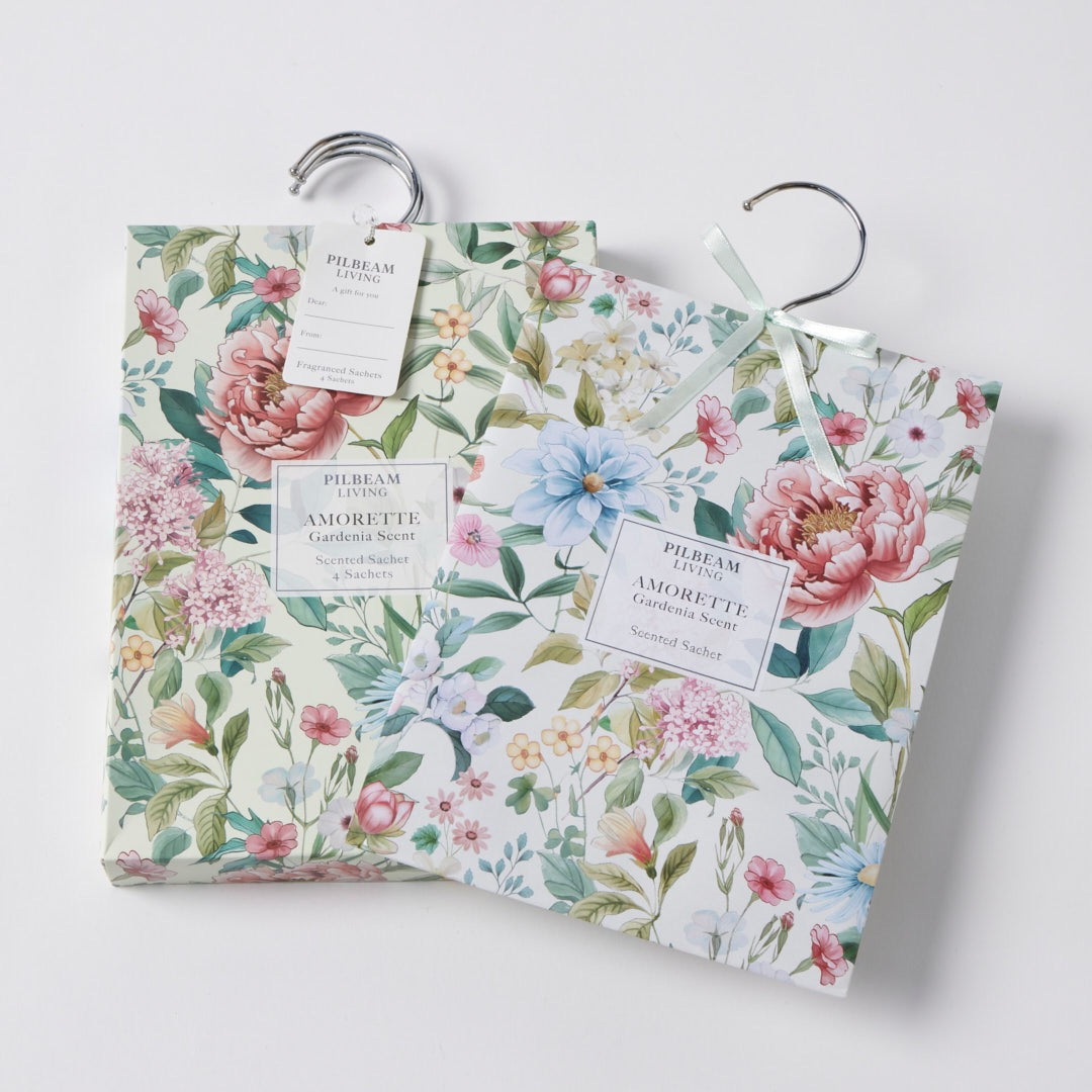 Amorette Scented Hanging Sachets (Gardenia)