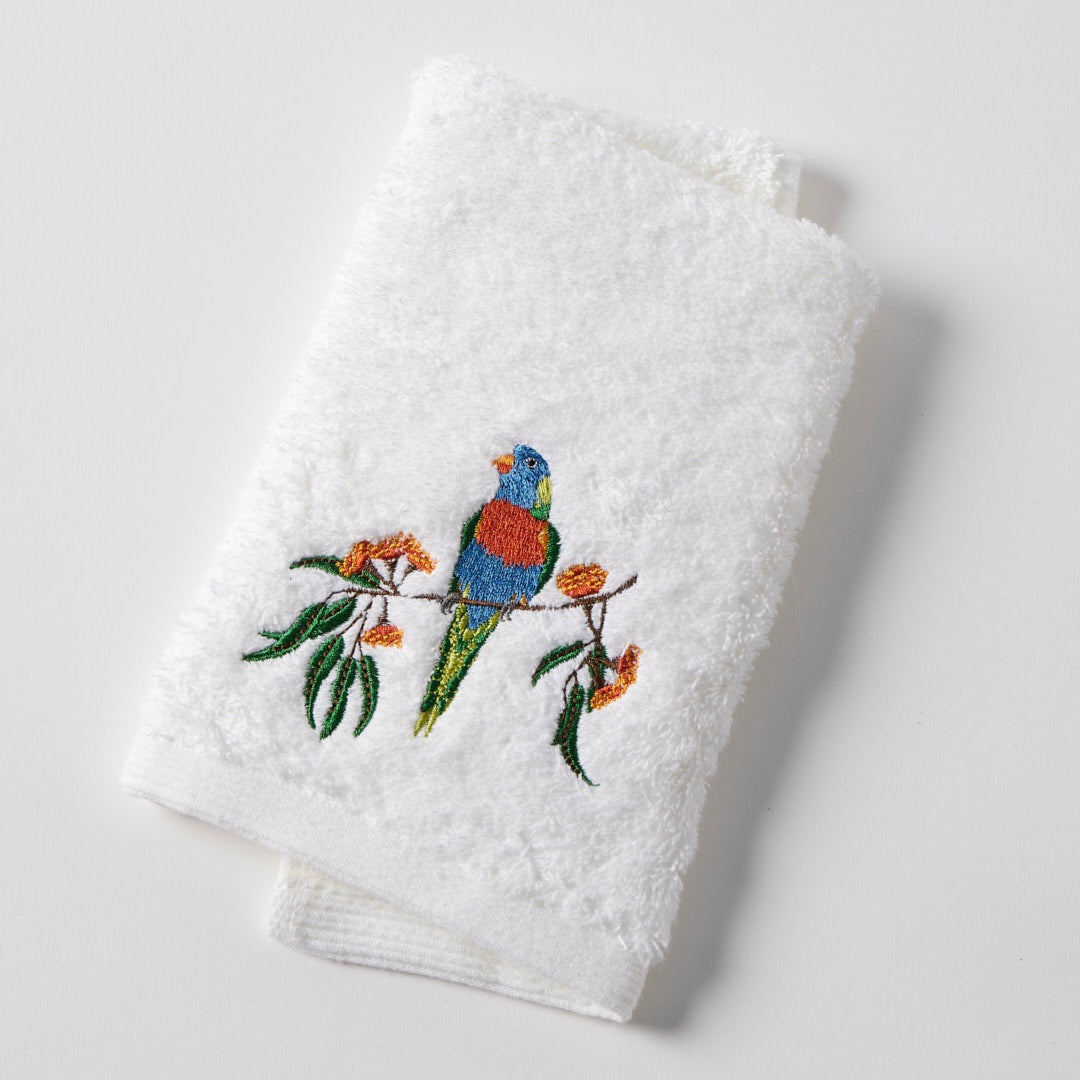 Rainbow Lorikeet Face Washer
