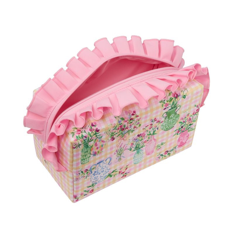 Heathcote & Ivory - Sweet Pea Ruffle Wash Bag