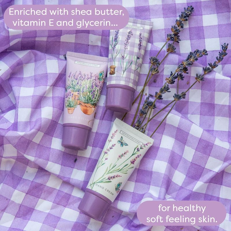 Heathcote & Ivory - English Lavender Hand Cream Trio