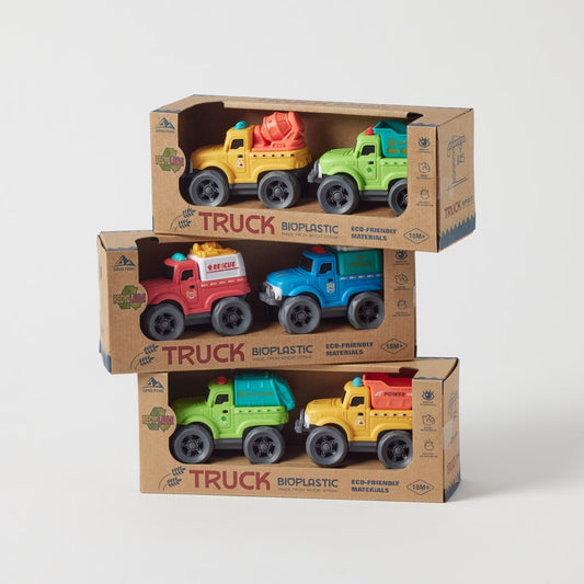 Jiggle & Giggle - Bioplastic Utility Truck Set
