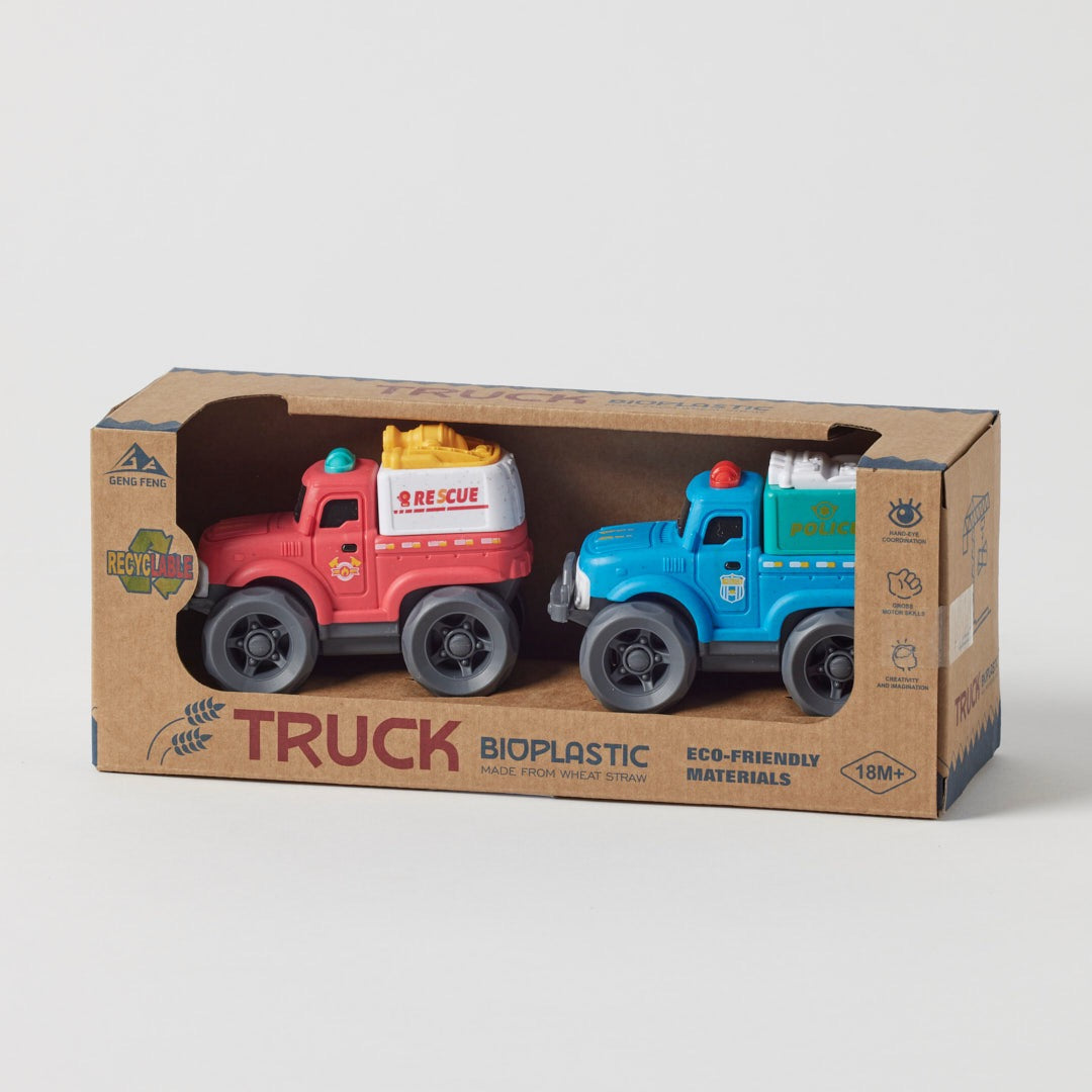 Jiggle & Giggle - Bioplastic Utility Truck Set