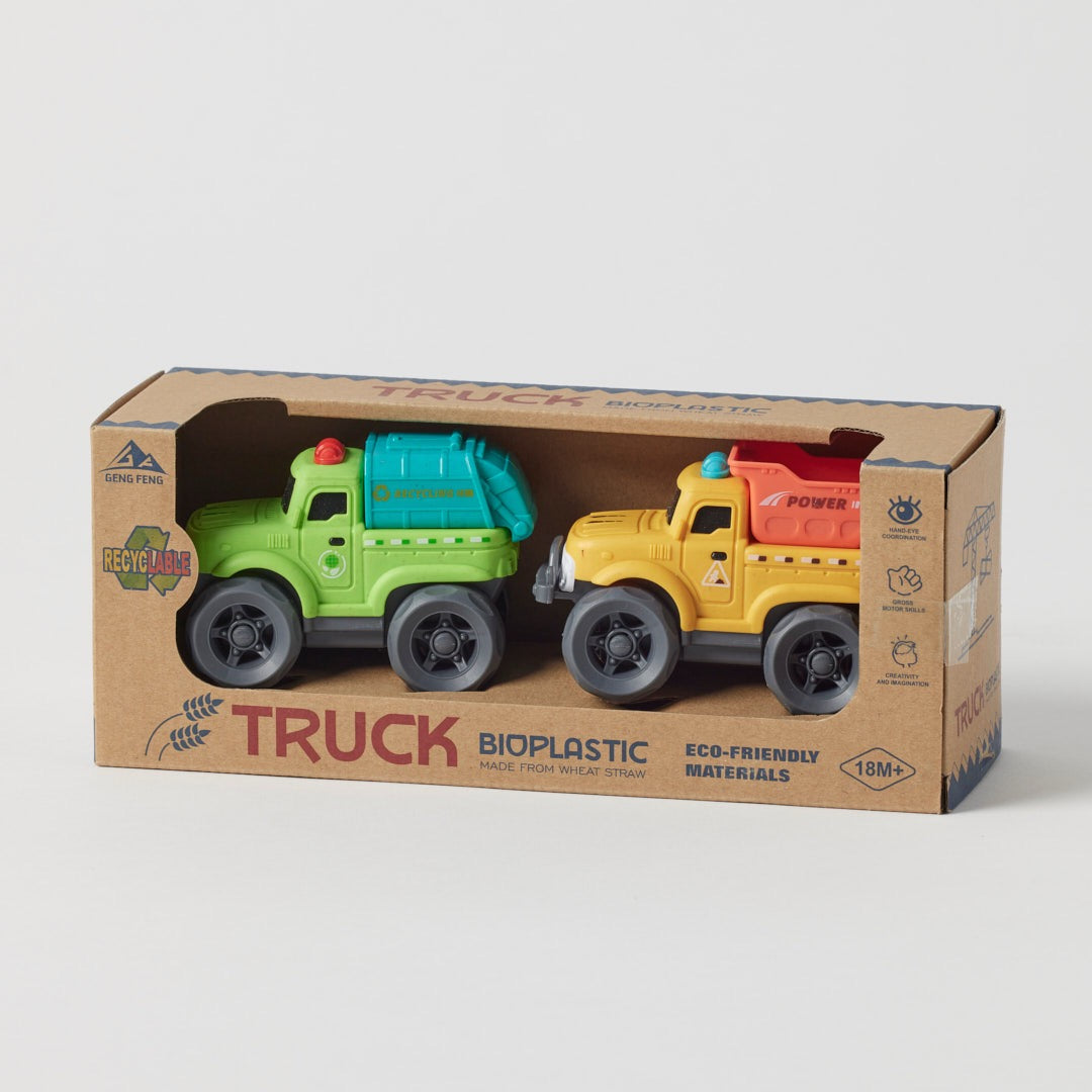 Jiggle & Giggle - Bioplastic Utility Truck Set