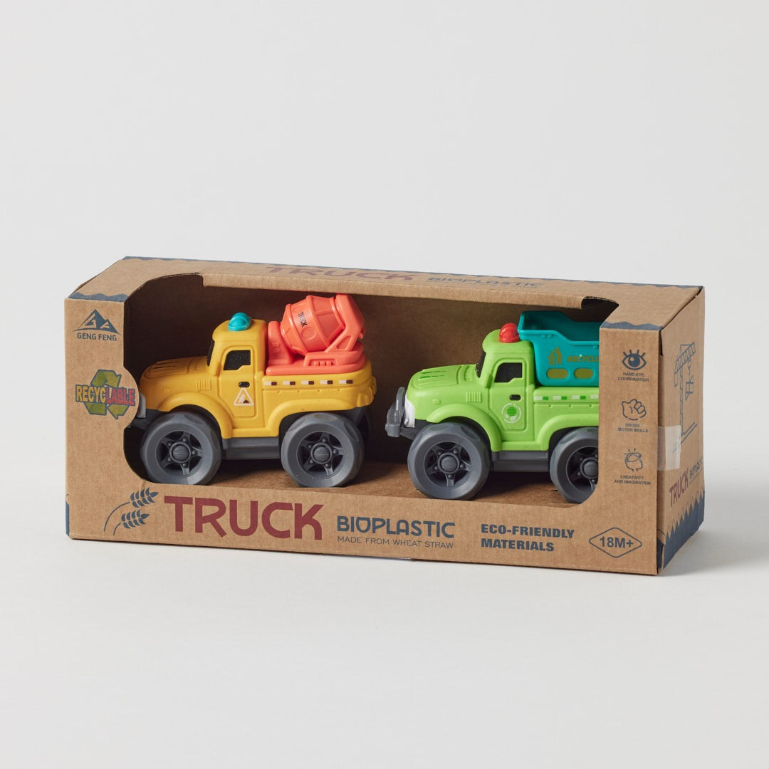 Jiggle & Giggle - Bioplastic Utility Truck Set