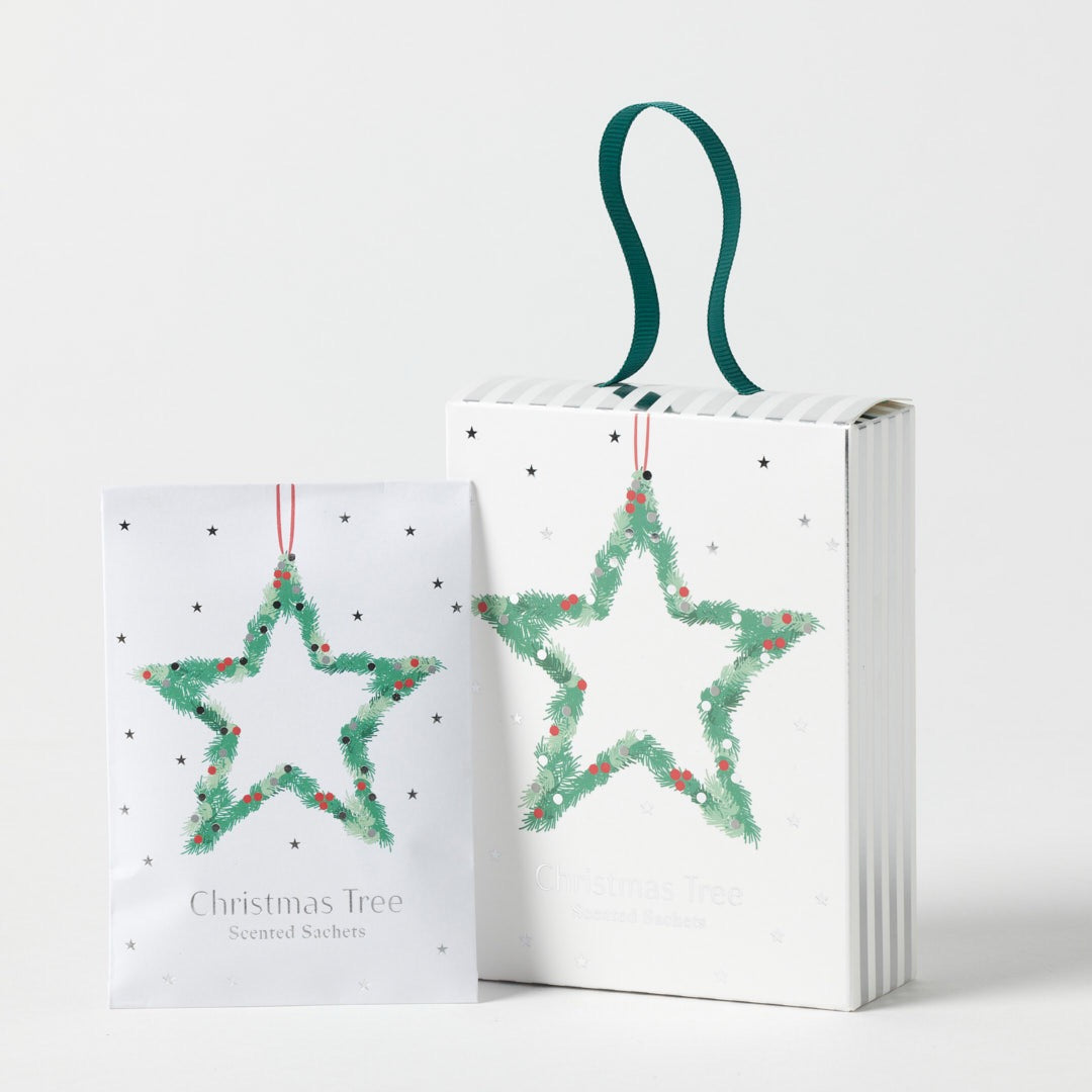 Jolly Scented Mini Sachets Set of 4 – Christmas Tree
