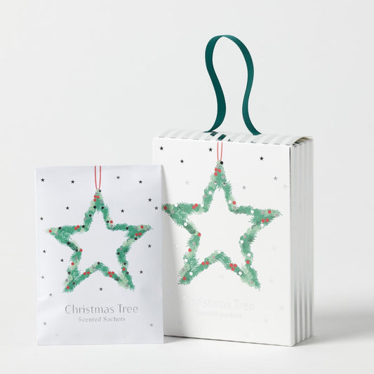 Jolly Scented Mini Sachets Set of 4 – Christmas Tree