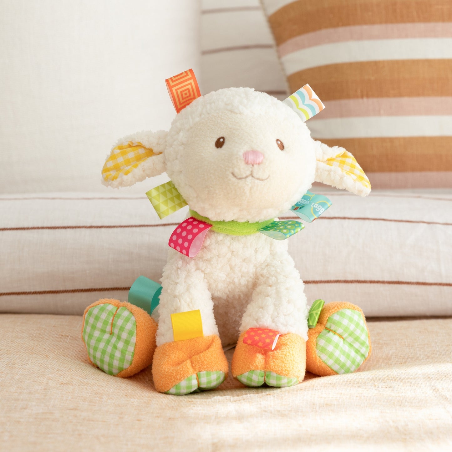 Mary Meyer Taggies - Sherbert Lamb Soft Toy