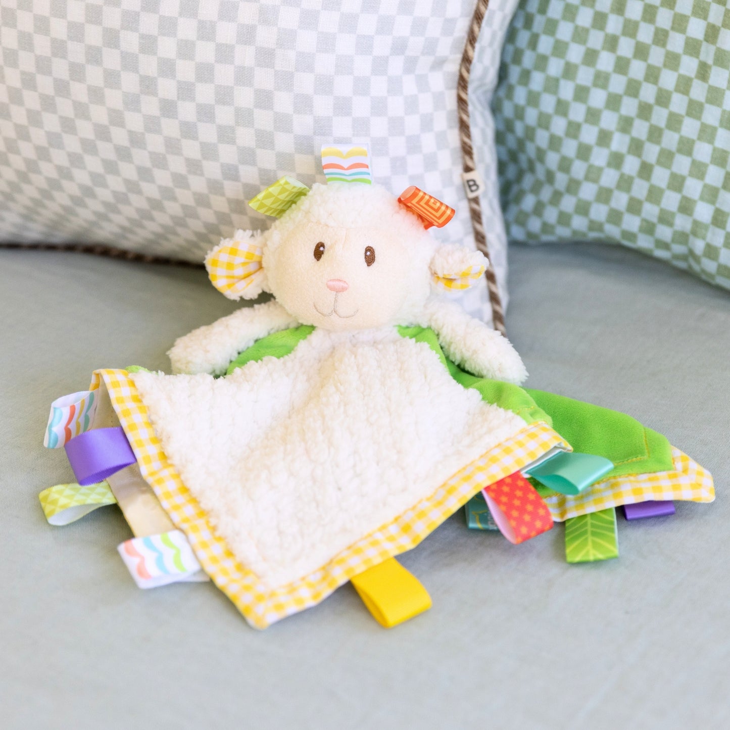 Mary Meyer Taggies - Sherbert Lamb Character Blanket