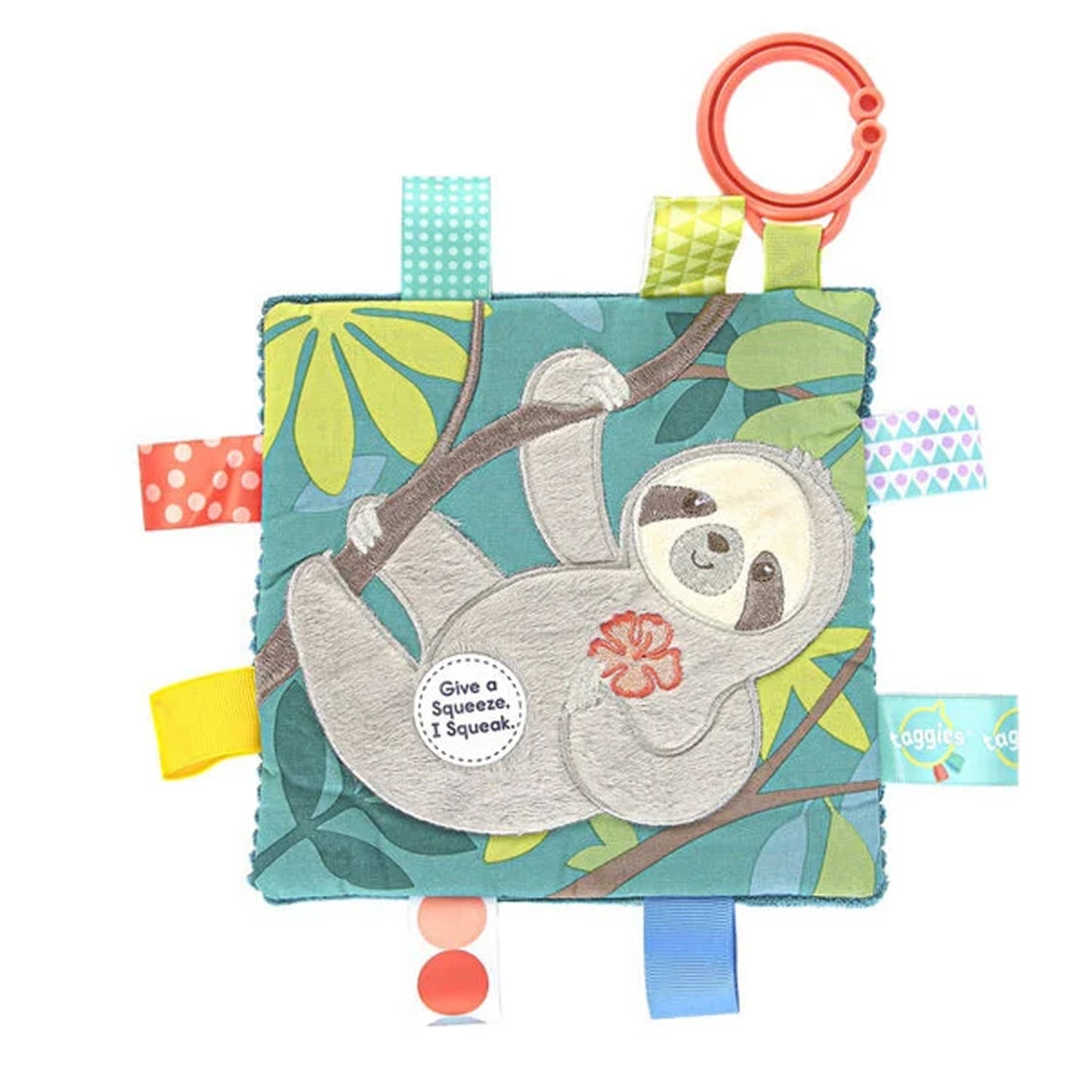 Mary Meyer Taggies - Molasses Sloth Crinkle Me