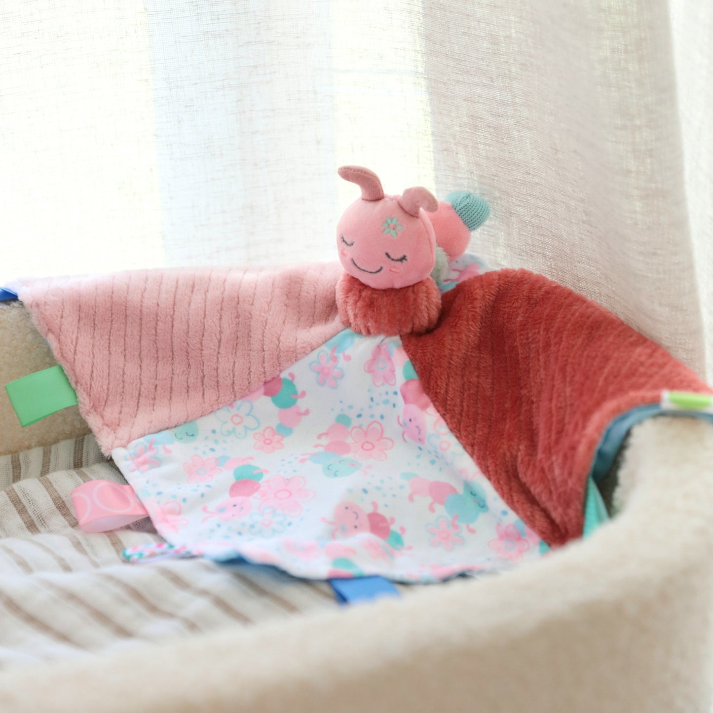 Mary Meyer Taggies - Camilla Caterpillar Character Blanket
