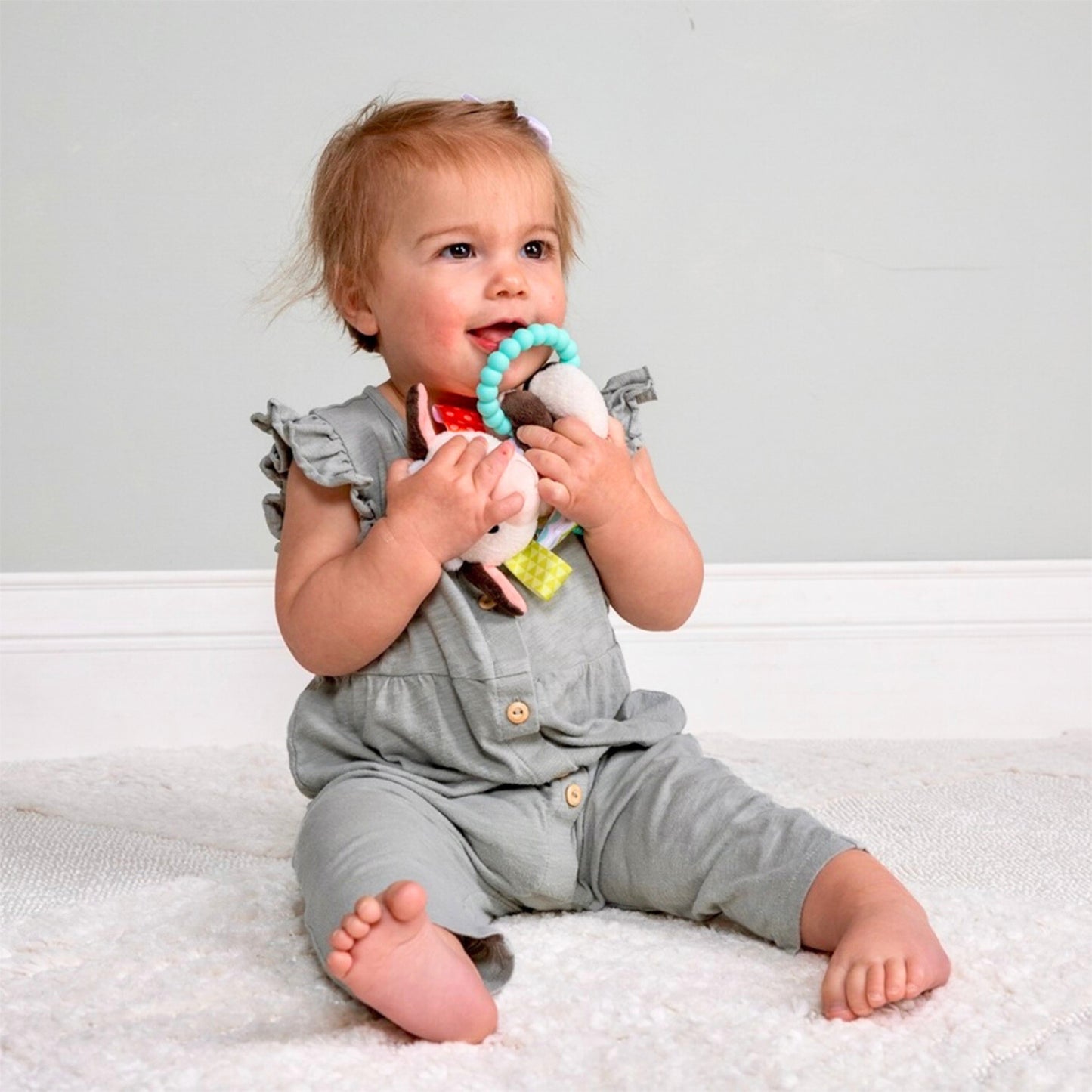 Mary Meyer Taggies - Buttercup Cow Teether Rattle