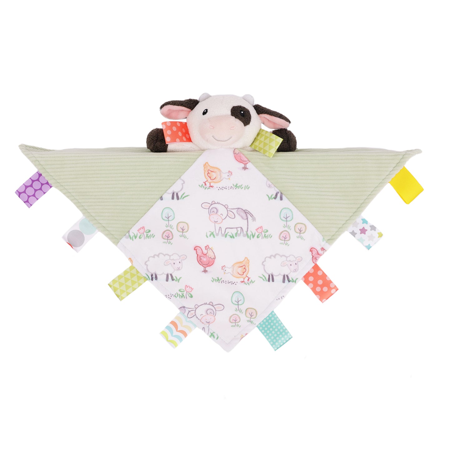 Mary Meyer Taggies - Buttercup Cow Character Blanket