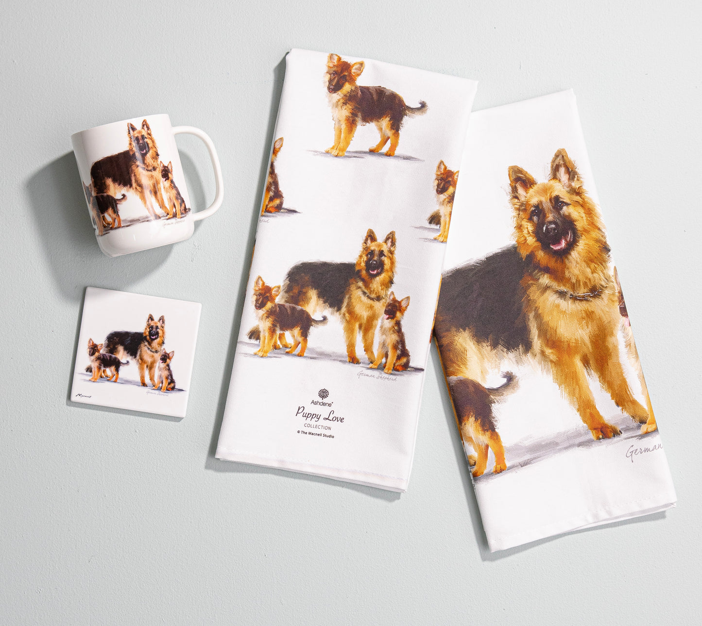 Puppy Love - German Shepherd Kitchen Towel (2PK)