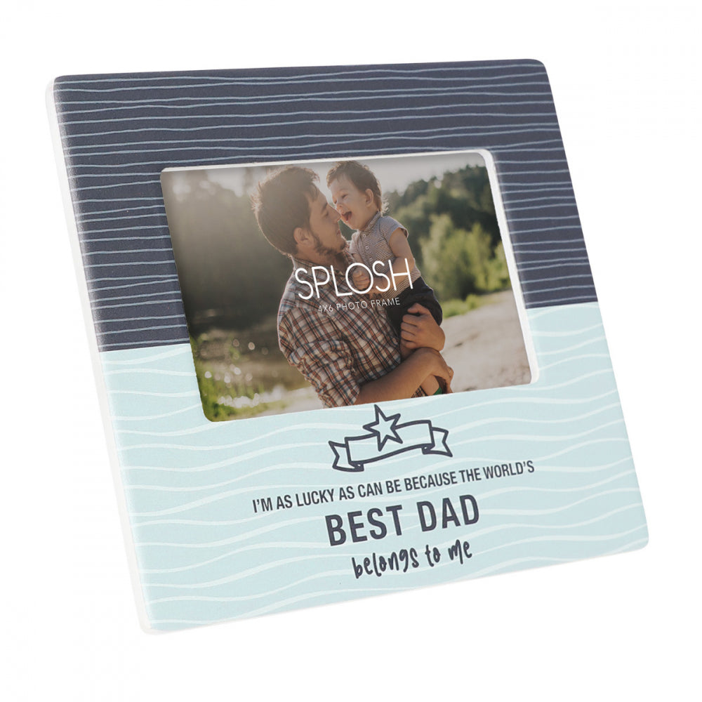 World's Best Dad 4x6 Frame
