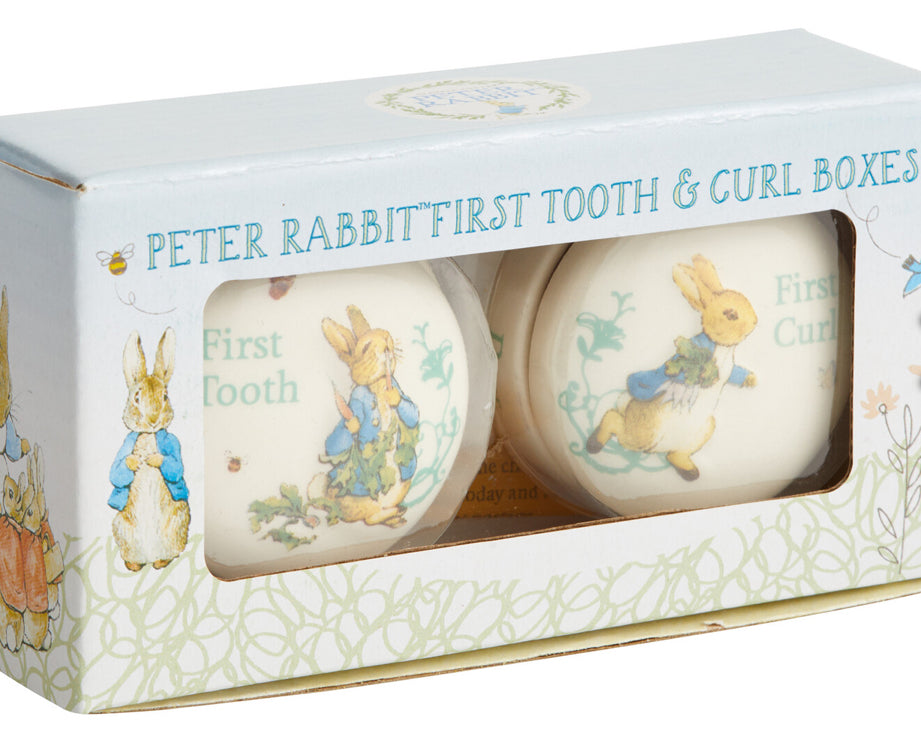Peter Rabbit First Tooth & Curl Boxes