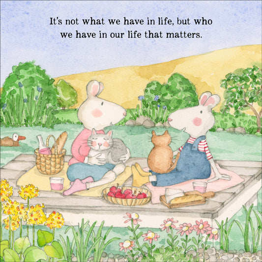 Twigseeds Card - It’s Not What We Have In Life
