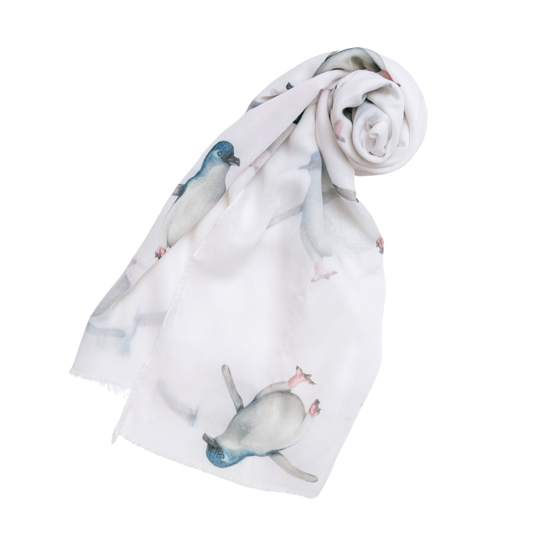 White Penguin Scarf