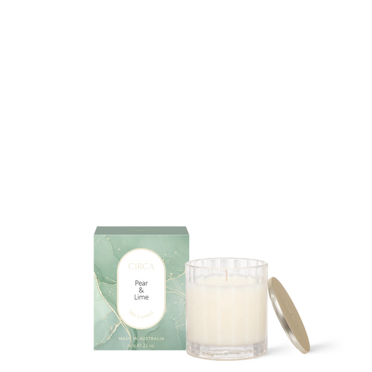CIRCA Soy Candle 60g - Pear & Lime