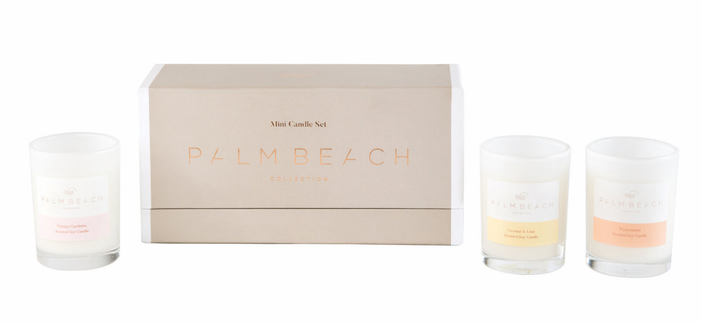 Trio Mini Candles Gift Pack