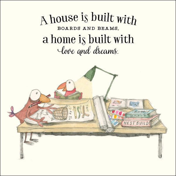 Twigseeds Card - A House Is Built