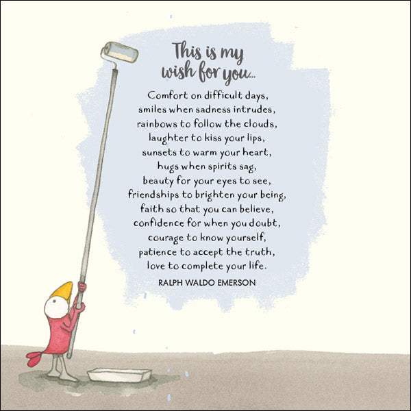 Twigseeds Card - Sympathy My Wish For You