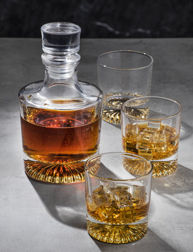 Enzo Gold Whiskey Decanter