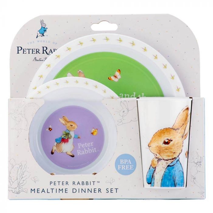 Peter Rabbit - 3pc Dinner Set