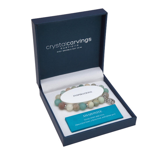 Tree of Life Bracelet - Amazonite Matte