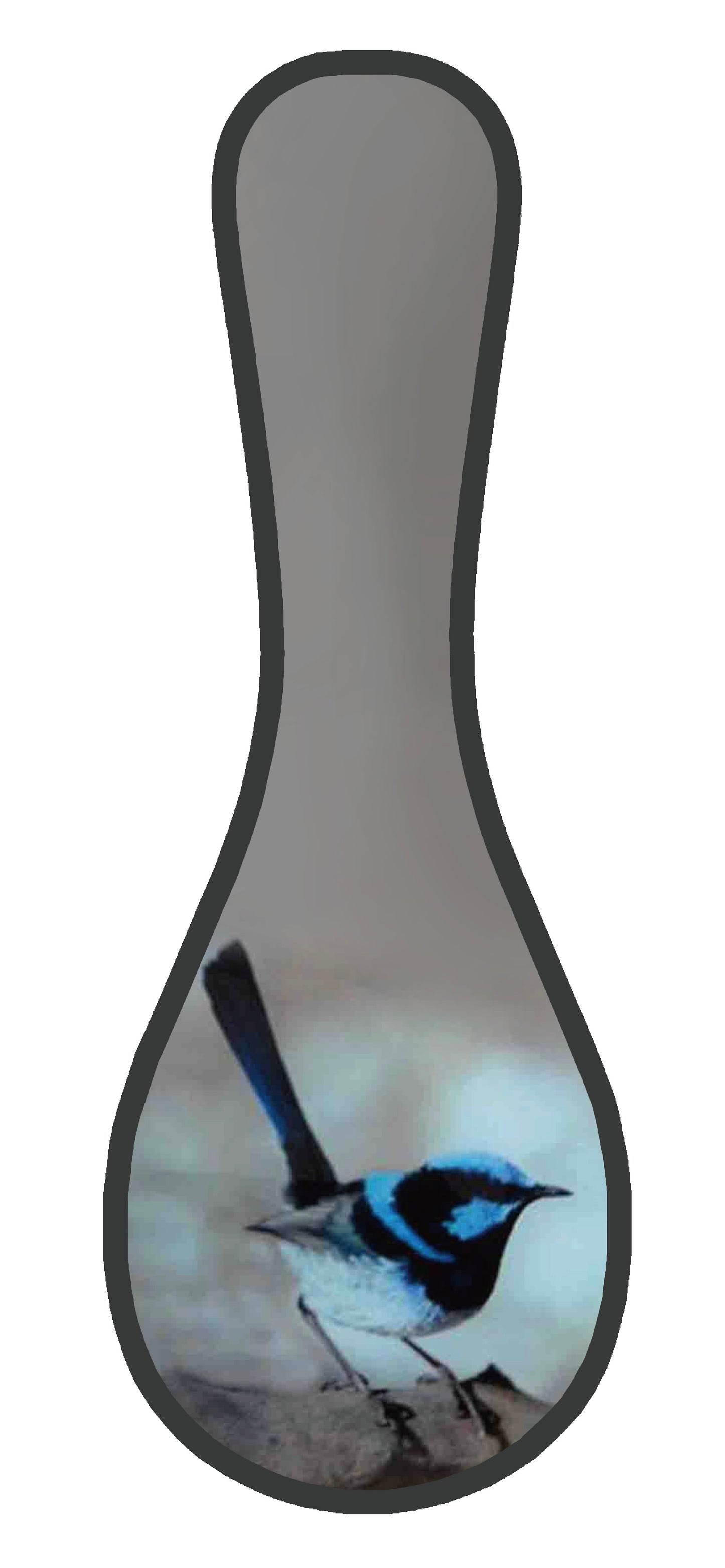 Spoon Rest - Blue Wren (2 Assorted Designs)