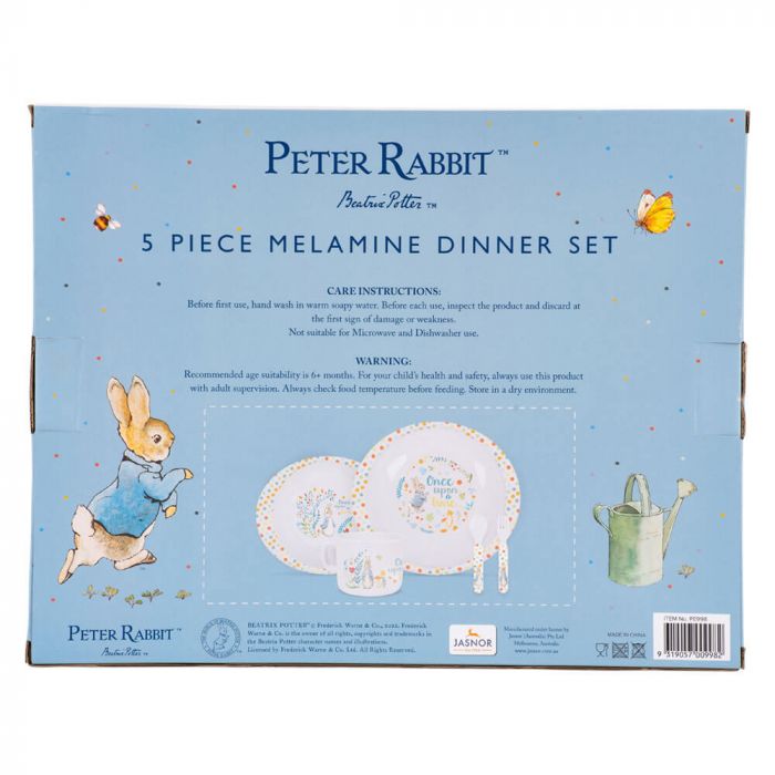 Classic Peter Rabbit - 5 Piece Dinner Set