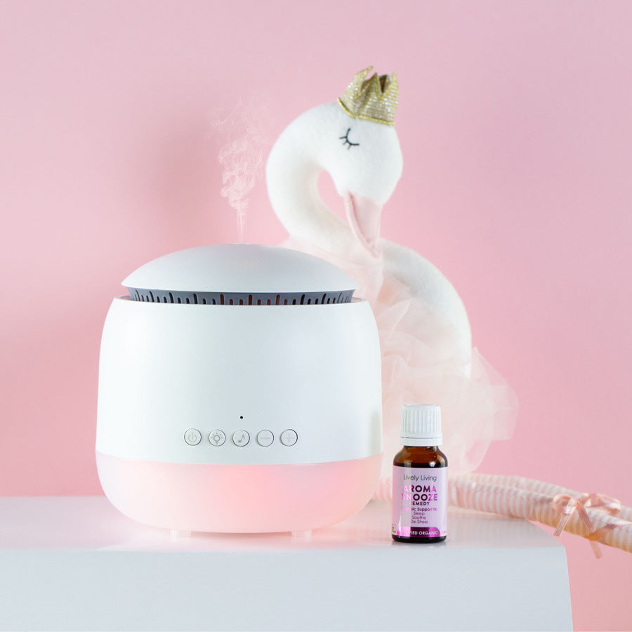 Aroma-Snooze Sleep Aid Vaporiser - White