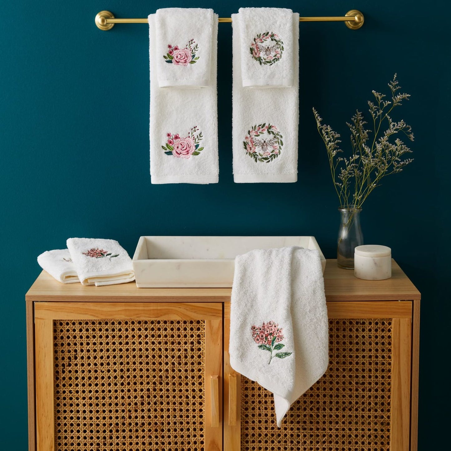 Hydrangea Hand Towel