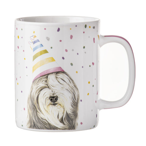 Party Animals Mug - Evie the Bearded Collie