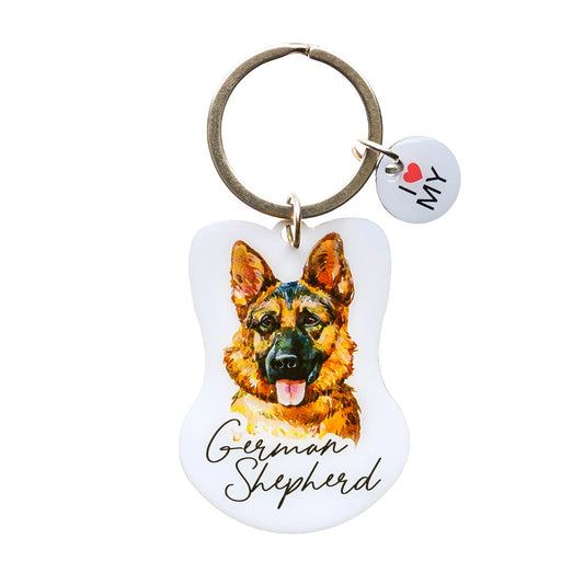 Pet Keyring - German Shepherd
