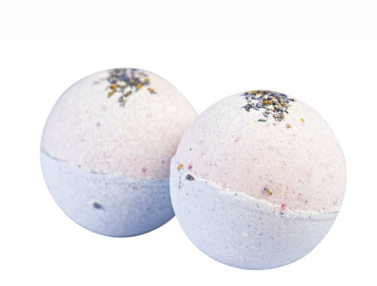 Sapon - French Lavender S/2 Bath Bomb Gift Box