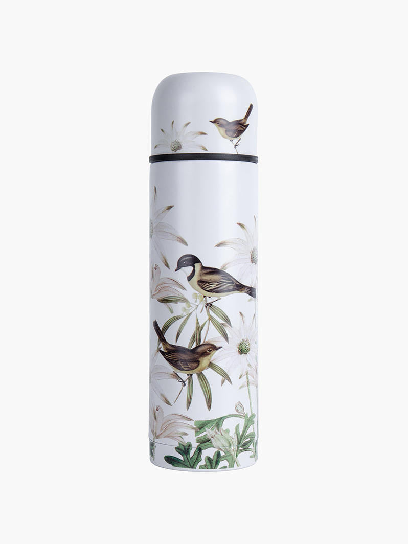 Flannel Flowers Stainless Steel Teaflask