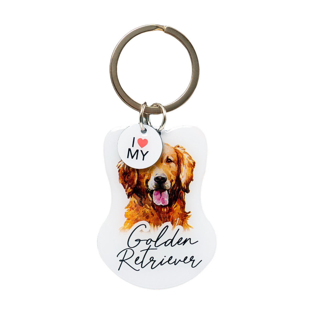 Pet Keyring - Golden Retriever