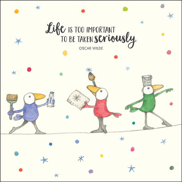 Twigseeds Card - Life is Too Important